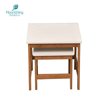 Custom Color Living Room Furniture Square MDF Coffee Table 